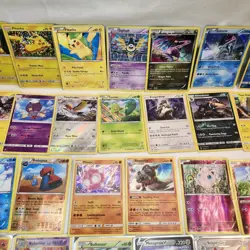 Pokemon TCG assorted card Lot Holo Reverse Pikachu Vintage 90's Mixed Collection - Image 4