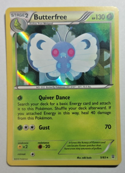Butterfree Generations #5/83 Holo Holo Rare Pokemon Card LP-NM - Image 1