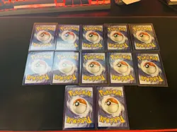 Pokemon TCG Lot of 12 Full Art V Rare Cards NM Near Mint - Image 2