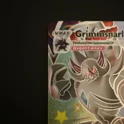 Pokemon TCG Grimmsnarl VMAX Holo Shiny Rare Card Shining Fates SV117 SV122 - Image 2