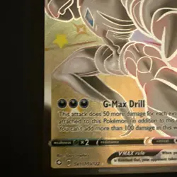 Pokemon TCG Grimmsnarl VMAX Holo Shiny Rare Card Shining Fates SV117 SV122 - Image 4