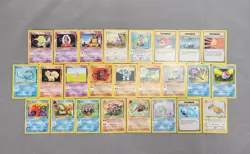 Lot of 50 Vintage Pokemon TCG Common Cards- Base Set,Jungle,Fossil,Gym Heroes - Image 2