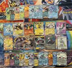 Pokemon Card Lot Full Art Alt Art Fire Pikachu Ampharos Charizard - Image 1