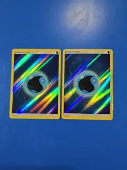 Basic Water Energy 2019 Reverse Pokemon Holo Foil Rare Nice! (X2 Cards) - Image 1
