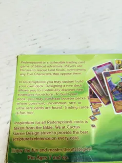 2004 Cactus Game Design Redemption 3rd Edition Card Game Starter Decks - Image 3