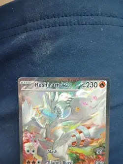 Pokemon Reshiram EX English White Flare Card 166/086 Mint Condition - Image 2