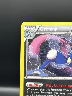 Greninja XY24 - XY Black Star Promo Holo Pokemon Card MP - Image 2