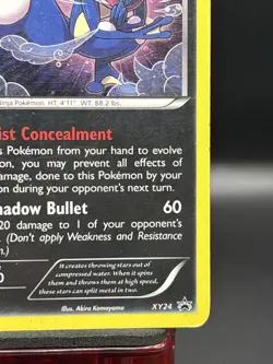 Greninja XY24 - XY Black Star Promo Holo Pokemon Card MP - Image 4