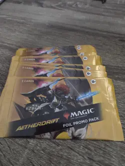 ~SEALED~ MTG - Aetherdrift - Foil Promo Packs - set of 10 - Image 1