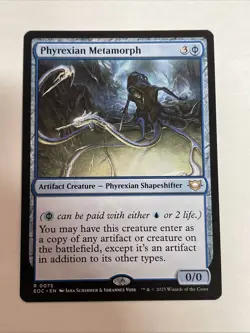 Phyrexian Metamorph Commander: Edge of Eternities #75 Rare - Image 1