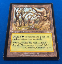 GAEA'S CRADLE Magic The Gathering - Urza's Saga * Authentic * Reserve List * MP - Image 3