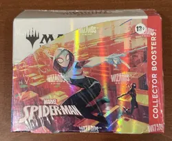 Magic The Gathering MTG Marvel Spider-Man Collector Booster Box 12 Pk Sealed (E) - Image 1