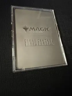 Final Fantasy MTG Teasure Stainless Metal Token Promo (Asia Exclusive) English - Image 4