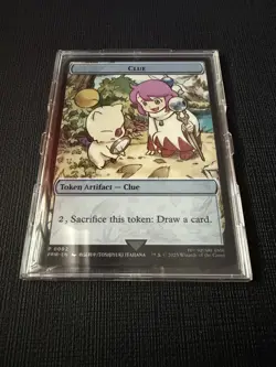 Final Fantasy MTG Clue Stainless Metal Token Promo (Asia Exclusive) - English - Image 3