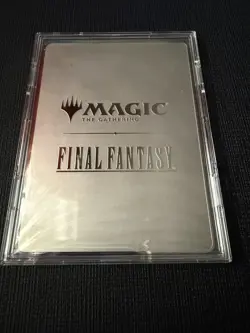Final Fantasy MTG Sephiroth, One Winged Angel Emblem Stainless Metal Token Promo - Image 4