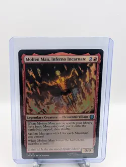 Molten Man, Inferno Incarnate - Magic: The Gathering Spider-Man Foil - Image 1
