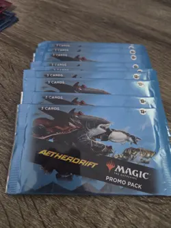 ~SEALED~ MTG - Aetherdrift - Promo Packs - set of 10 - Image 1