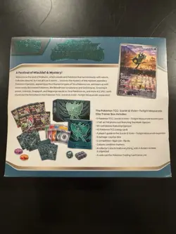 Pokemon S&V Twilight Masquerade Elite Trainer Box (ETB) - New, Factory Sealed - Image 3
