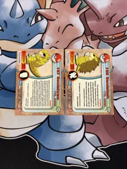 Sandshrew Sandslash Non Holo Blue Logo 1999 Topps TV Series 1 Pokemon VINTAGE - Image 2