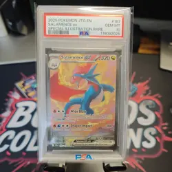 Pokemon Salamence ex 187/159 Sv09: Journey Together Rare PSA 10 🔥🥂💎 - Image 2