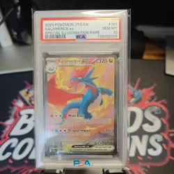 Pokemon Salamence ex 187/159 Sv09: Journey Together Rare PSA 10 🔥🥂💎 - Image 4