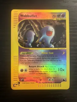 2003 Pokemon TCG - Wobbuffet Skyridge 45/144 - Reverse Holo Rare NM - Image 1