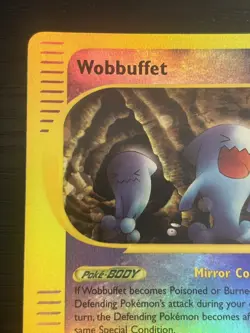 2003 Pokemon TCG - Wobbuffet Skyridge 45/144 - Reverse Holo Rare NM - Image 3