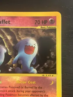 2003 Pokemon TCG - Wobbuffet Skyridge 45/144 - Reverse Holo Rare NM - Image 4