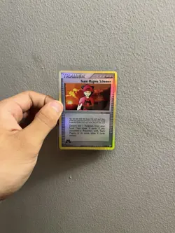 Team Magma Schemer - Rev Holo 70/95 Team Magma vs Team Aqua - Pokemon TCG - 2004 - Image 1