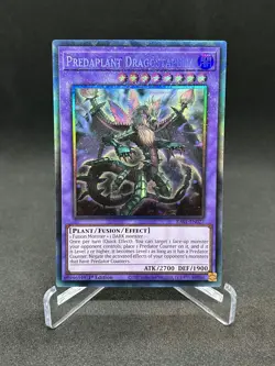 Yugioh Predaplant Dragostapelia RA01-EN027 Collector's Rare 1st Edition NM - Image 1