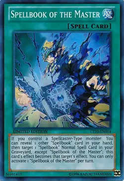 Yugioh! MP Spellbook of the Master - CT10 - EN014 - Super Rare - Limited Edition - Image 1