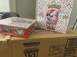 Pokemon Card Game Pokemon 151 Booster Box Japanese sv2a Factory Sealed New - Image 1