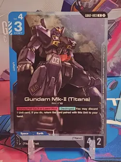 Gundam TCG Card Game *Gundam MK-II (Titans)* Store Tournament Promo *English - Image 1