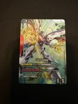 Qubeley LR+ - GD02-036 - Dual Impact Gundam TCG Card Game - English - Image 1