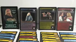 Lot Of 2003 2004 WWF Raw Deal TCG 175 Cards total Including 12 Foil Cards - Image 2