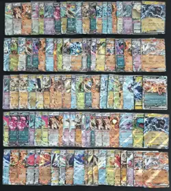 Pokemon Bulk Lot of 100 ex RR Double Rare Set Japanese Card Charizard #17 SQ - Image 1