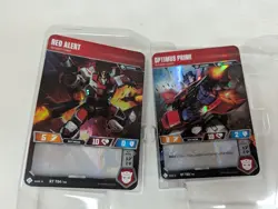 Transformers TCG Autobots Starter Set Trading Card Game + 200 Deck Protectors - Image 2