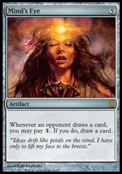 MTG English Mind's Eye NM Foil Commander's Arsenal - Image 1