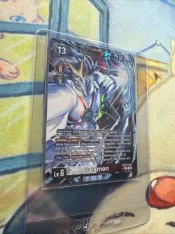 Gaiamon BT21-101 SEC WORLD CONVERGENCE Digimon Card English Alternate Art - Image 3