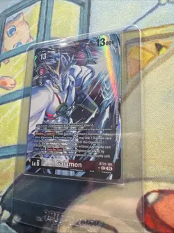 Gaiamon BT21-101 SEC WORLD CONVERGENCE Digimon Card English Alternate Art - Image 4