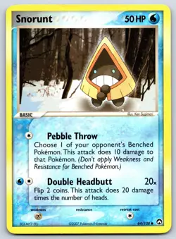 Snorunt - EX Power Keepers 64/108 Vintage Pokemon TCG Card LP - Image 1