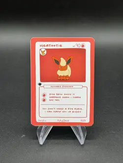 1st Edition Pokederp Heatootie - Flareon 15/25 First Print Custom Derpy Card - Image 1