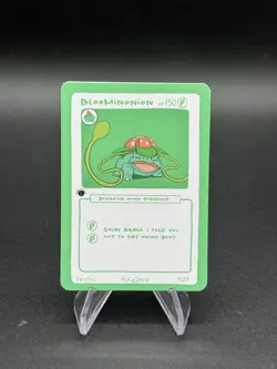 1st Edition Pokederp Bloominonion Venusaur First Print Custom Derpy Card - Image 1