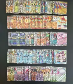 Pokemon Japanese Cards Double Rare Full Arts Lot Set RRR RR Holo 200 Lot A4 SQ - Image 1