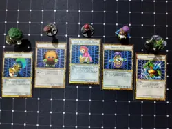 Yugioh Dungeon Dice Monsters Figure Card Lot Custom! DDM custom! - Image 2