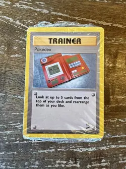 Pokemon TCG Base Set 2 Trainer Deck - Pokedex Theme - Sealed 30 Card Set WOTC - Image 1