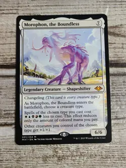 Morophon, the Boundless Modern Horizons Magic the Gathering MTG - NM - Image 2