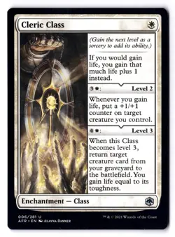 Cleric Class NM* Adventures In Forgotten Realms ENGLISH 006/281 mtg -UnltdCards - Image 1