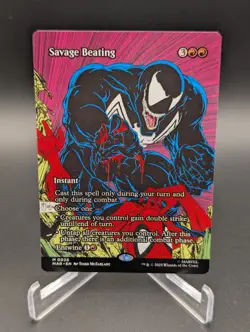 Savage Beating (Borderless) Marvel Universe Eternal-Legal Regular - Image 1