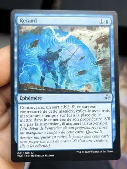 FRENCH ?? Delay / Retard ?? NM ?? Time Spiral Remastered ?? Mtg (1933) - Image 1